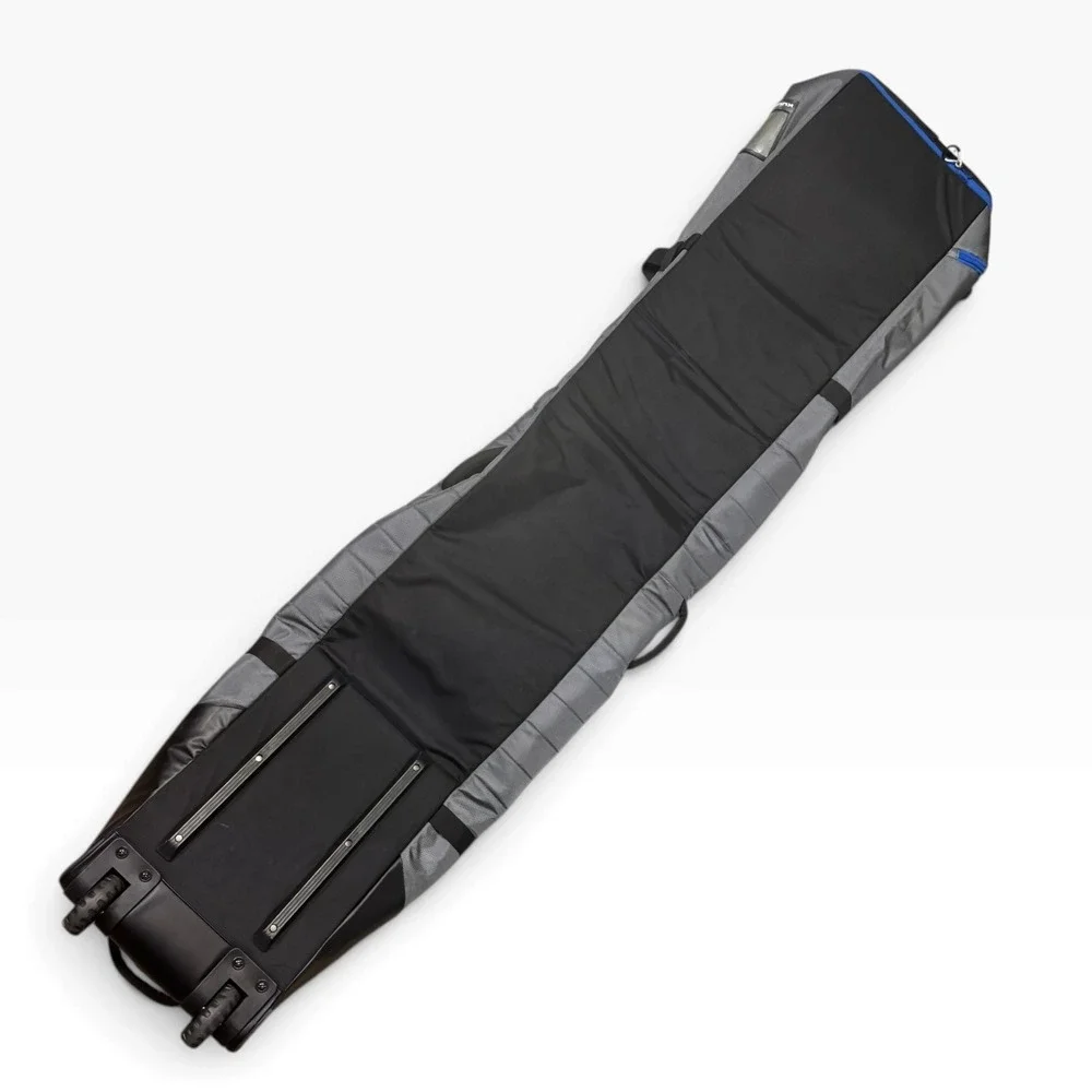 Kulkea Kantaja Wheeled Ski Bag Black Grey Blue Padded Roller Travel Case 190cm